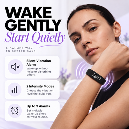Vibrating Alarm Reminder Watch