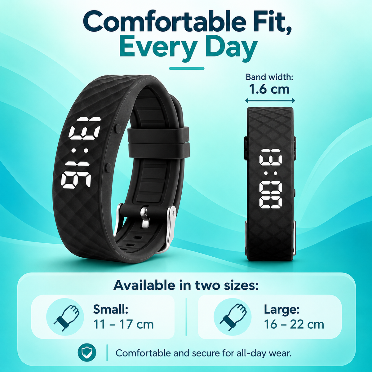Vibrating Alarm Reminder Watch